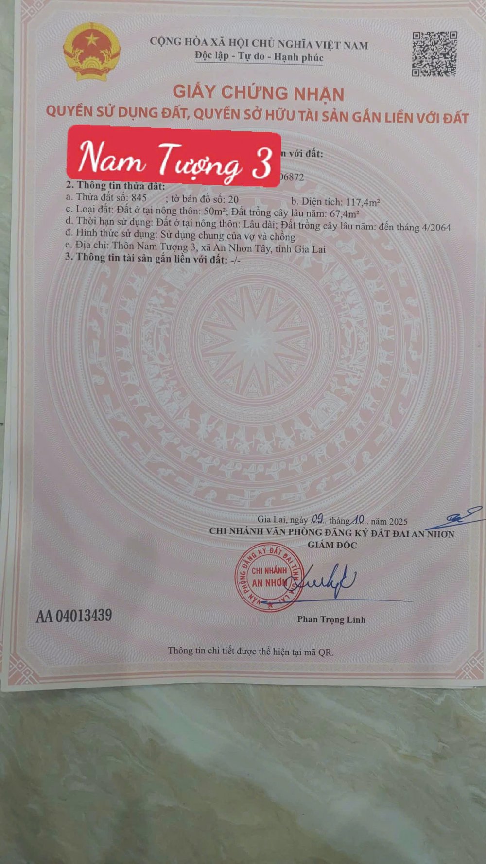 ✨ BÁN LÔ ĐẤT ĐẸP NỞ HẬU NHẸ – GIÁ TỐT TẠI NAM TƯỢNG 3, AN NHƠN TÂY, GIA LAI ✨ ✨ BÁN LÔ ĐẤT ĐẸP NỞ HẬU NHẸ – GIÁ TỐT TẠI NAM TƯỢNG 3, AN NHƠN TÂY, GIA LAI ✨